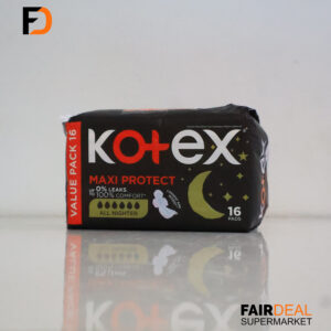 Kotex Pads Maxi All Night Wings 16
