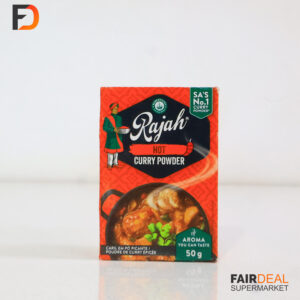 Rajah Spice Curry Pwd Hot 50 G