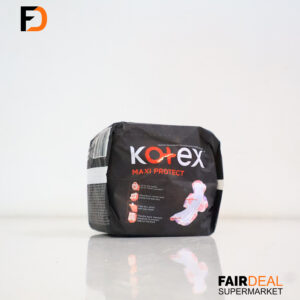 Kotex Pads Maxi Black Super Duo Packs With Wings 16 X 16's