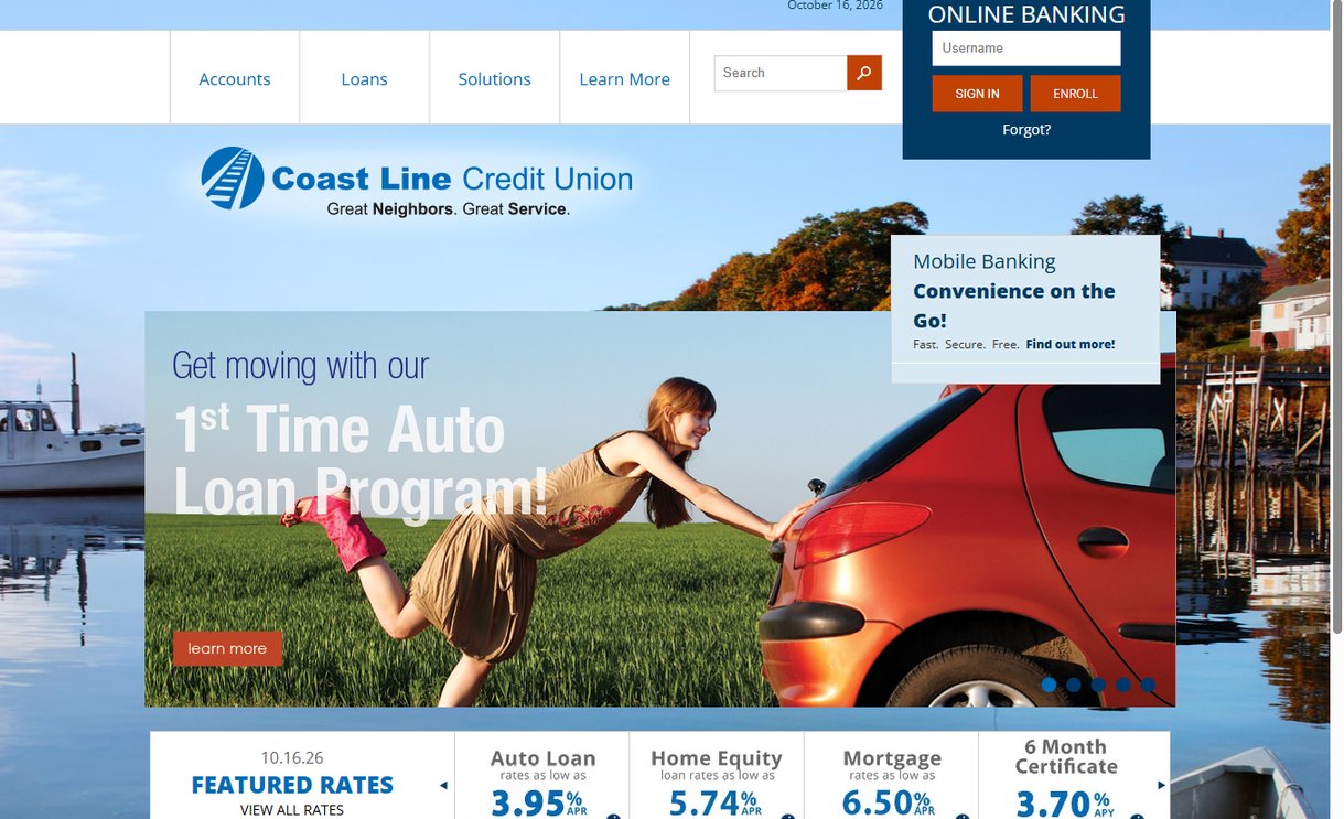 Coastline Credit Union – coastlinecu.com